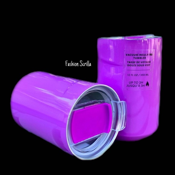 Starbucks Summer 2021 Purple iridescent insulated Stainless Steel Tumbler 12 oz